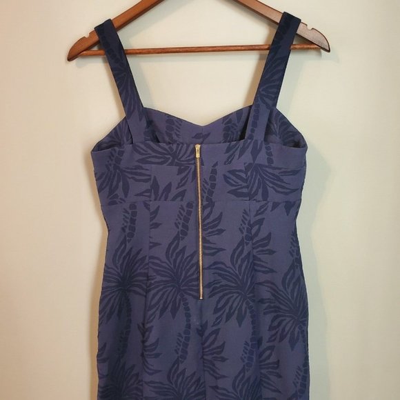 Lilly Pulitzer Navy Palm Dress - Picture 5 of 8